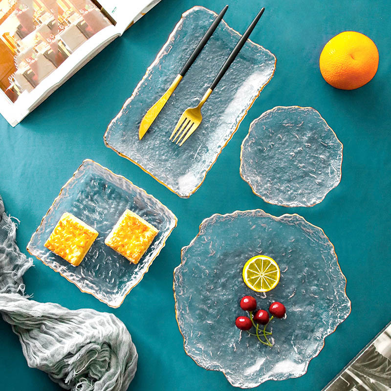 Kitchen Gadgets China - Plato de cena de vidrio de