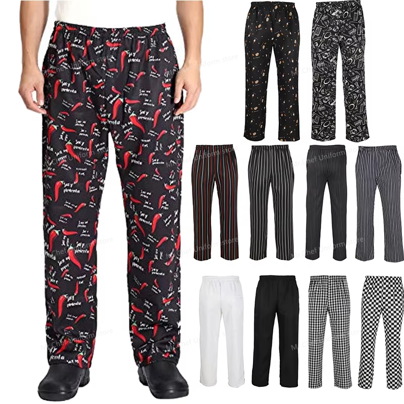 Kitchen Gadgets China - Pantalones de Chef para hombre, restaurante,