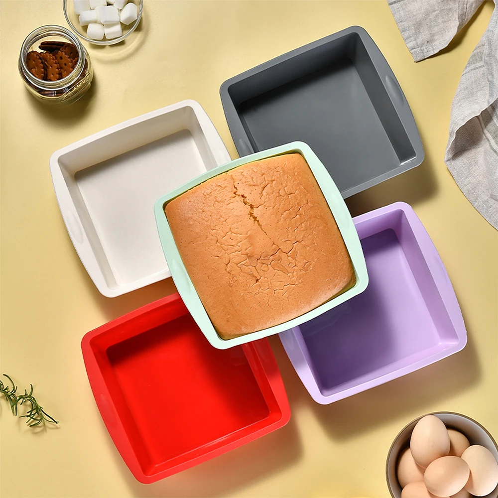 Molde cuadrado de silicona par - Kitchen Gadgets Deals reseña y precio