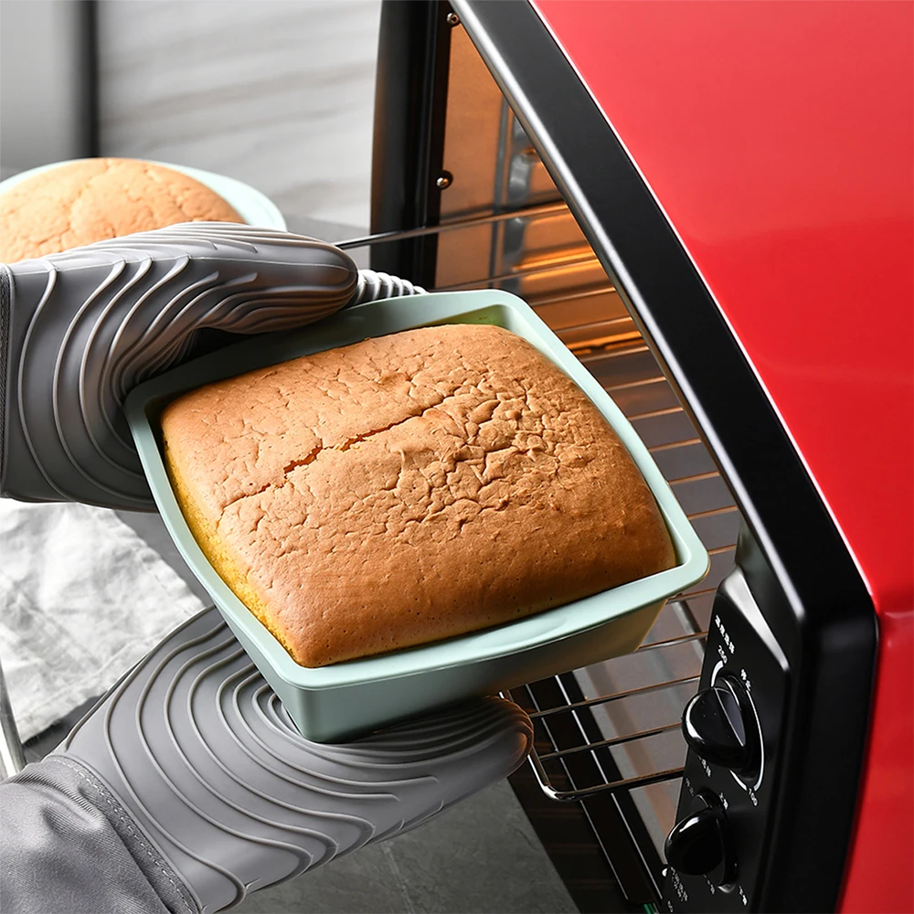 Molde cuadrado de silicona par - Kitchen Gadgets Deals reseña y precio