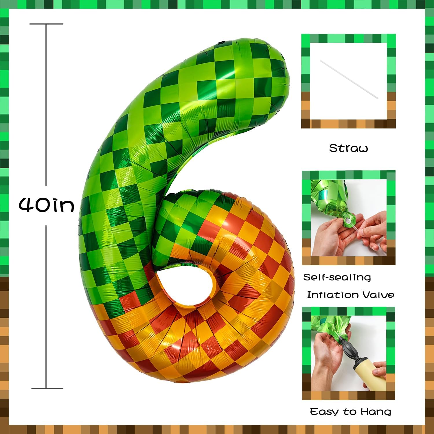 Globos Pixel Miner de 40 Pulga - Kitchen Gadgets Videos reseña y precio
