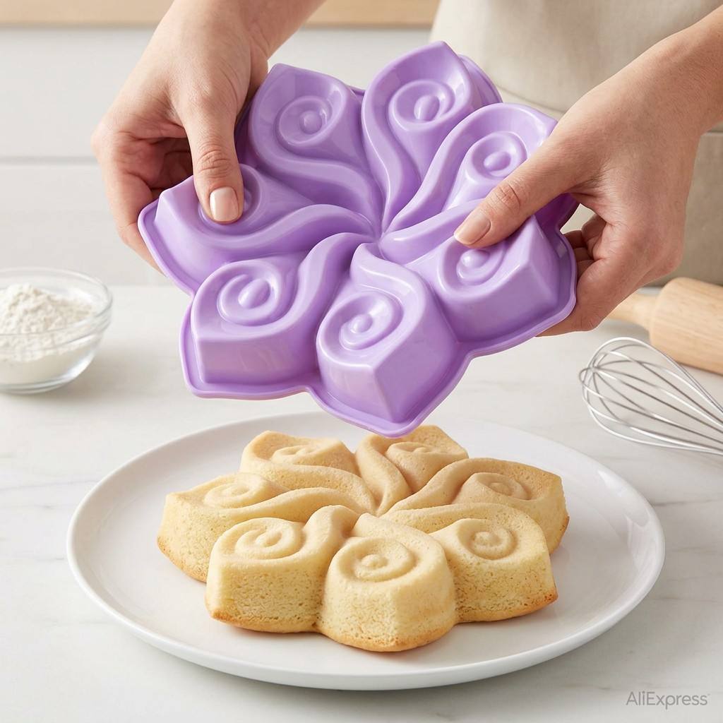 Molde de Silicona para Pastel  - Kitchen Gadgets Deals reseña y precio
